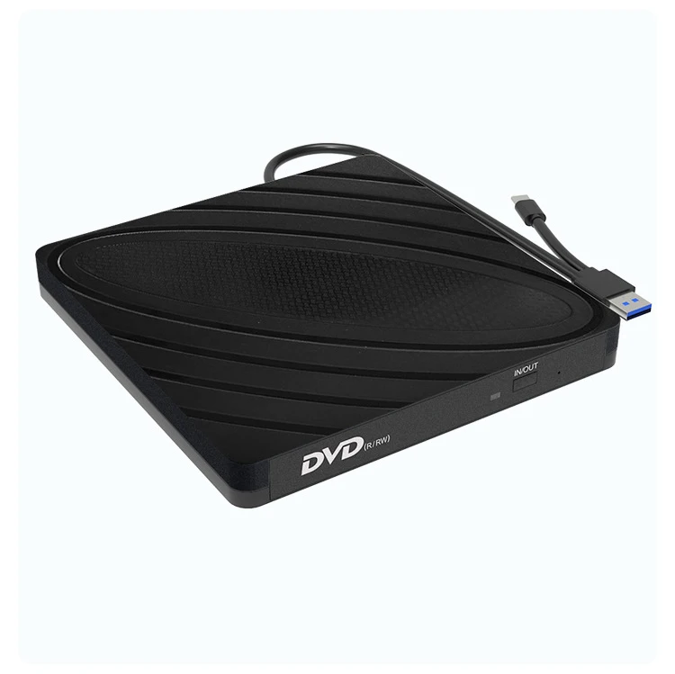 External CD Optical Drive USB 3.0 Slim External DVD CD Drive,High Speed Data Transfer DVD/CD Recorder Player