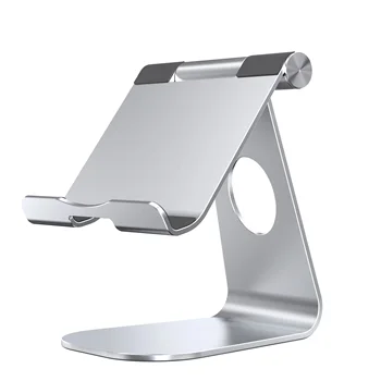 Patented new creative, simple, ergonomic, adjustable portable mobile tablet stand  at any angle for all mobile iphone ipad