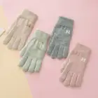 Best Size 21.5*9.5cm Best Selling Guantes Termicos Custom Logo Knit 1 Size Fits All Gloves For Women Mitten Gloves