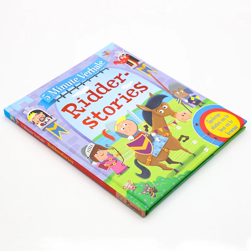 顶级儿童英语故事书全彩定制精装儿童书籍印刷