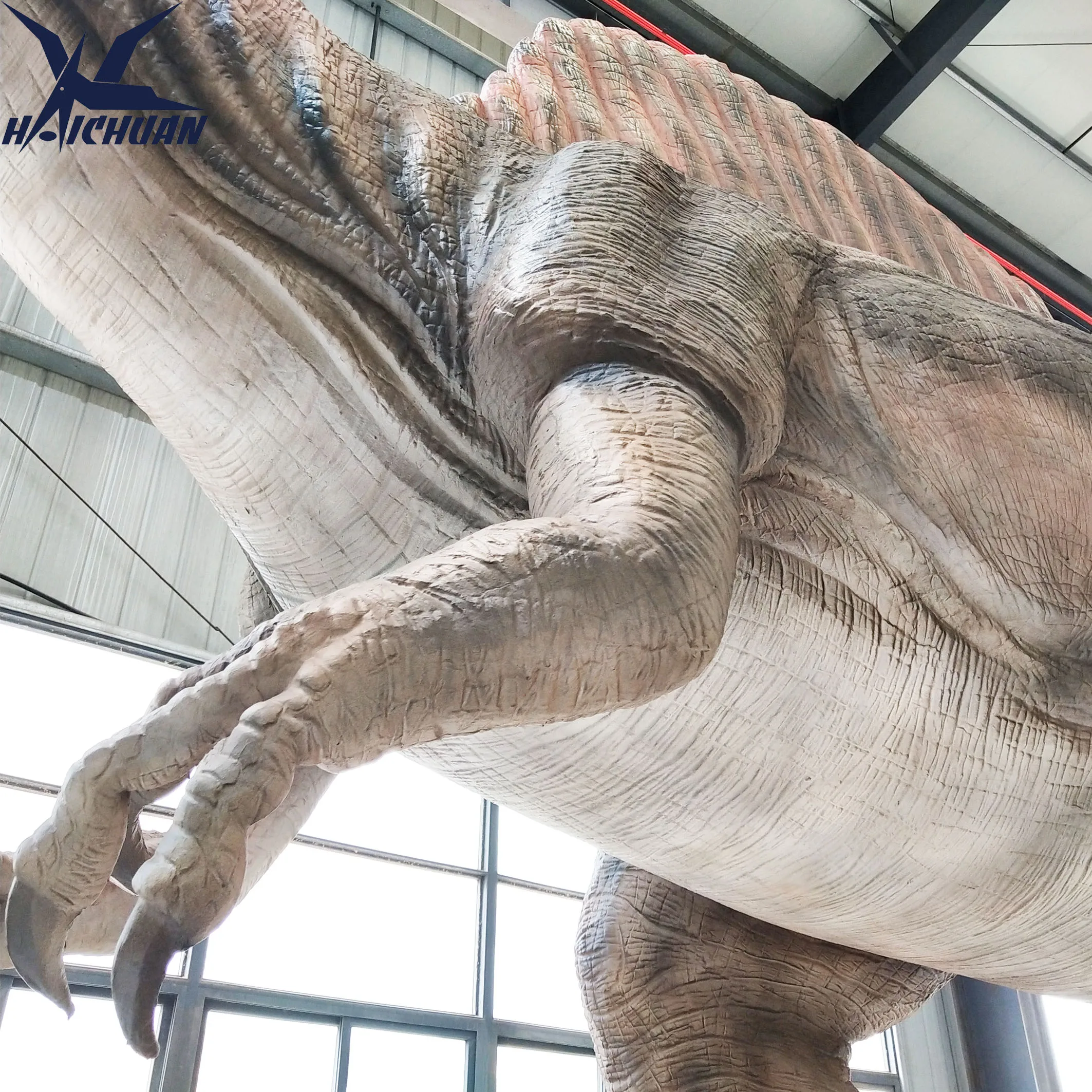 product buy animatronic dinosaur sculpture large dinosaurios montable giant animatronic spinosaurus-1