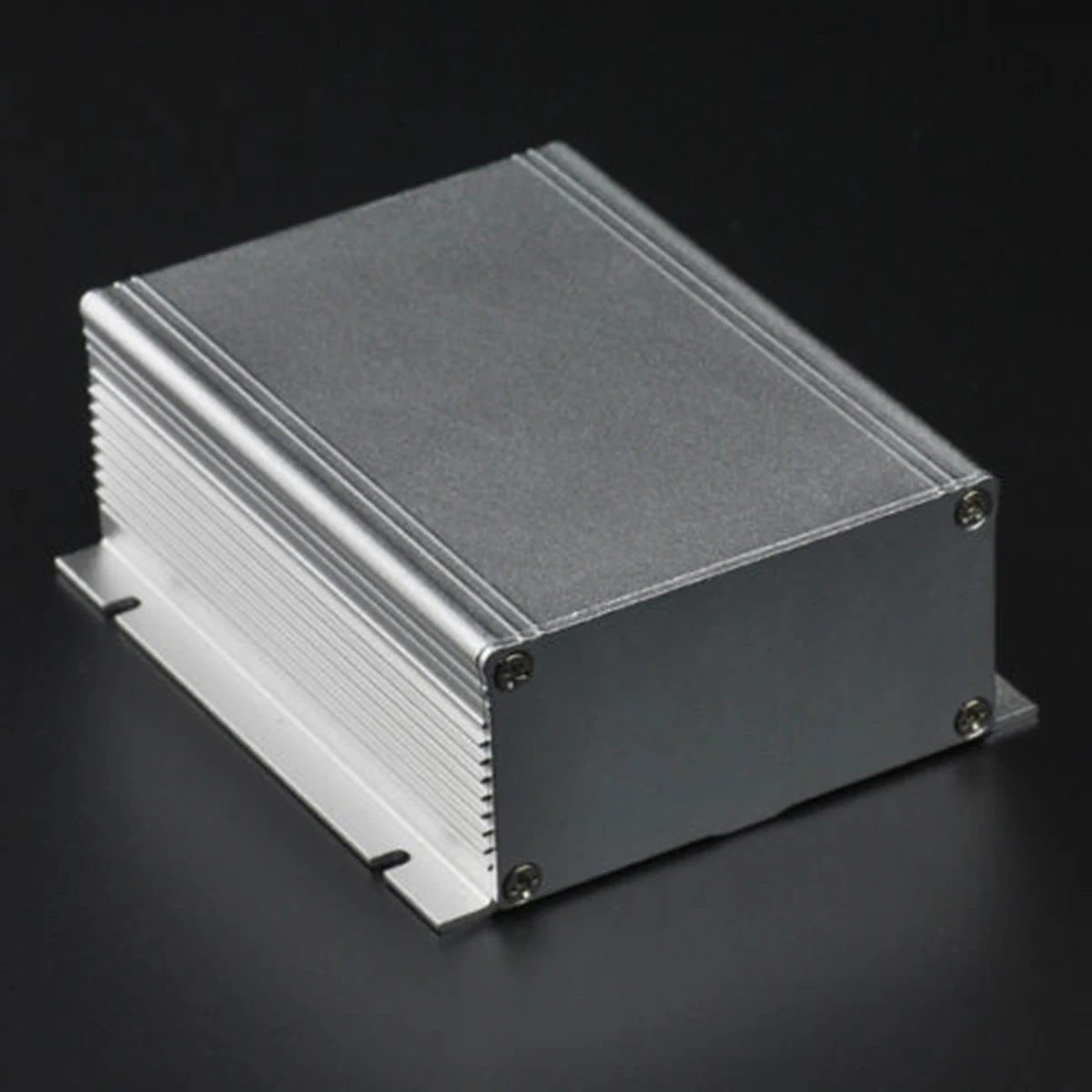 1pc Silver Extruded Aluminum Enclosure Electronic Power PCB Instrument Box Case 88x39x100mm
