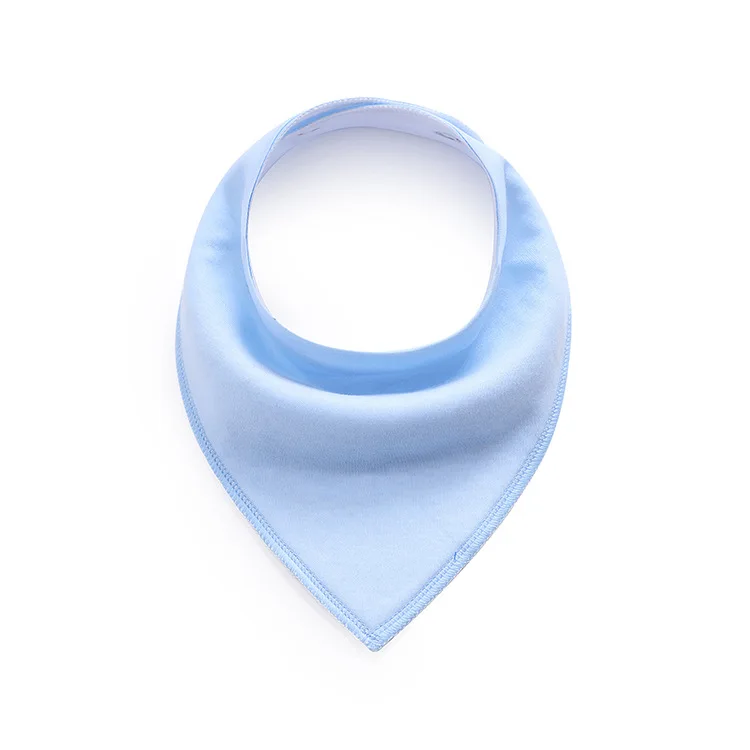 manufacturer Durable and fashionable 100% pure cotton children's teething children's baby cotton bib can be customized