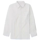 Girls Big School Uniform Shirt Long Sleeve Button Down Girls Dress Shirts Long Sleeve Winter Shirt Girls Stand-up Collar