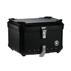 Box COOCASE Black Motorcycle Top Box 55L Large Volume Alloy Aluminum Tail Box Motorcycle Top Case