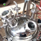System Hemp Distillation Hemp Oil Distillation Equipment High Efficiency Short Path Wipe Film Evaporator System