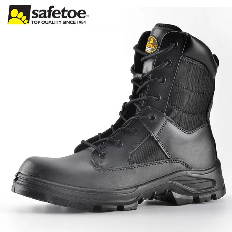 NEW MENS TACTICAL STEEL TOE CAP SAFETY WORK SECURITY BOOTS MILITARY COMBAT SHOES 