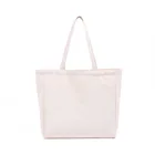 Canvas Cotton Cotton Tote Bag Blank Eco-friendly Shopping Canvas Bag Custom Shoulder Cotton Canvas Tote Bag With Logo