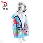 Kids Bath Towel Wholesale Cheap Monster Style Hooded Kids Organic Beach Hooded Bath Towel With Hood
