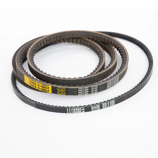 Customize different sizes rubber auto parts transmission car v-belt v-belt for car