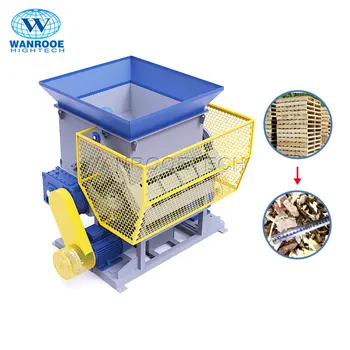 100-1000kg/h Waste Fabric Textile Recycling Crusher Old Clothes Shredder Machine