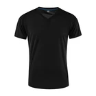 T-shirt Wholesale Manufacturer Casual Plain Fitted Custom Logo Quick Dry V-neck T-shirt