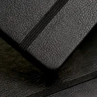 College Notebook Soft Cover College Ruled Thick Note Book Hardcover A5 Black Leather Notebook