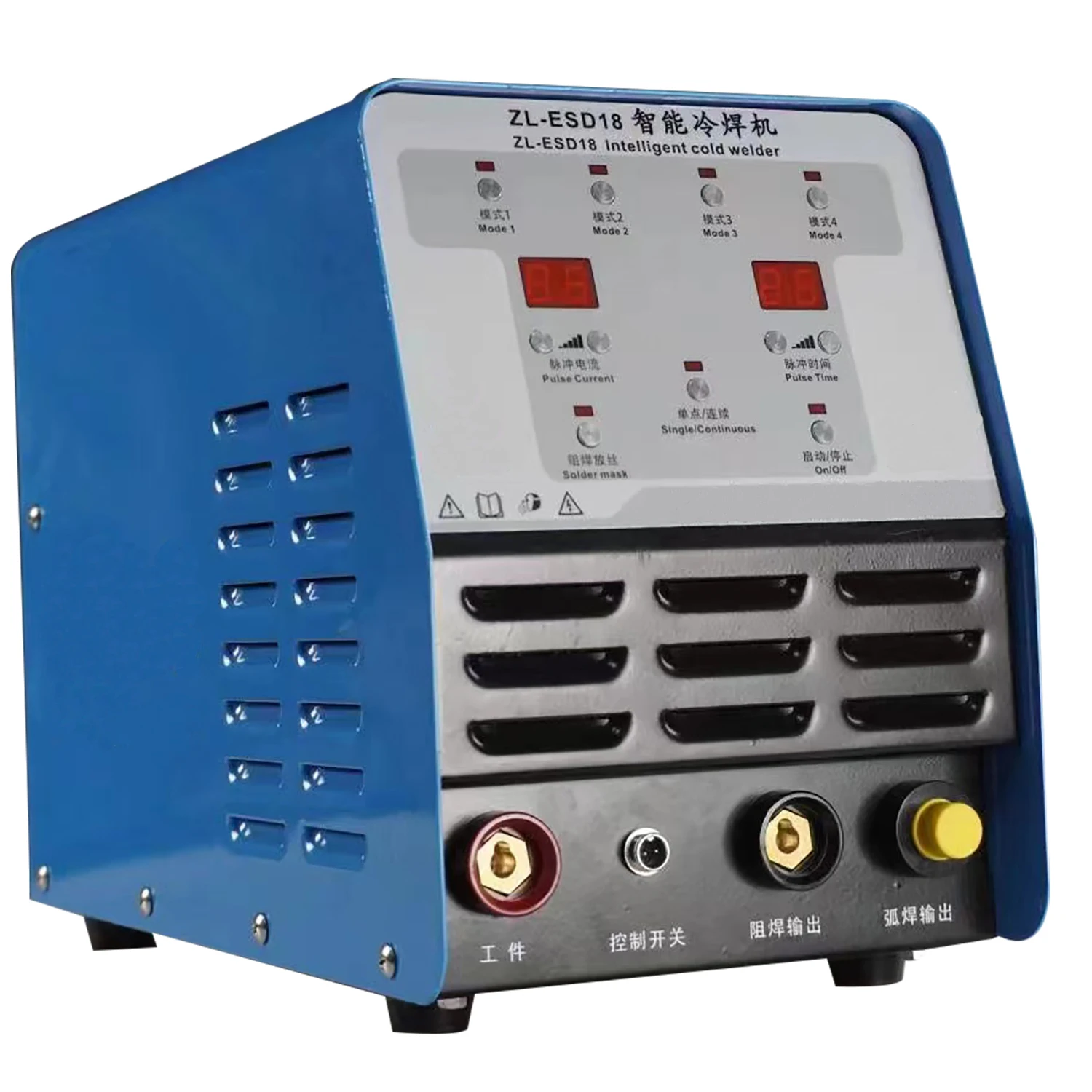 220V Pulse TIG Cold Welder Precise Laser Weld Aluminum Cast Iron Stainless Steel Copper Brass Welding Machine factory