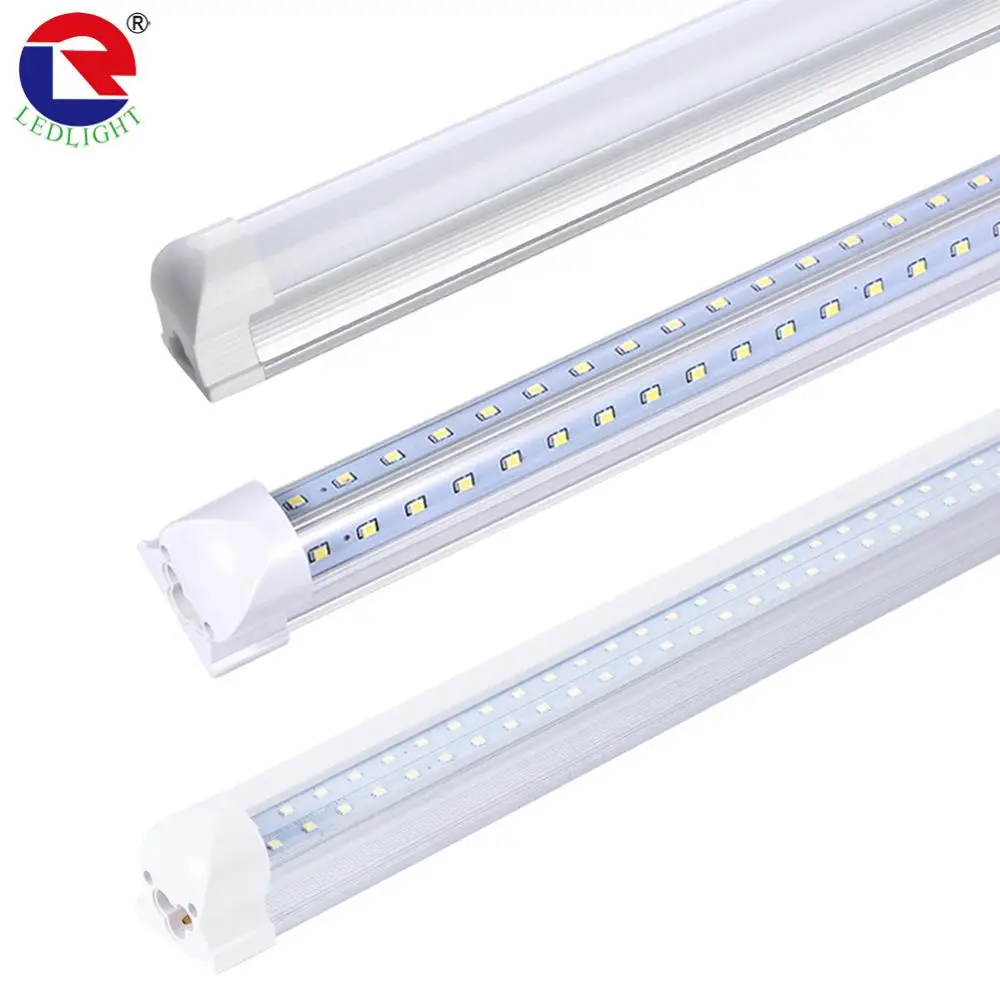 Prefix animation Conversely Oem Clear Cover T8 Led Light Fixtures V Shape 1200mm Led Tube 25w 28w 36w  Double Row - Buy 1200mm Led Tube,T8 Led Light Fixtures V Shape,Led Tube  Double Row Product on