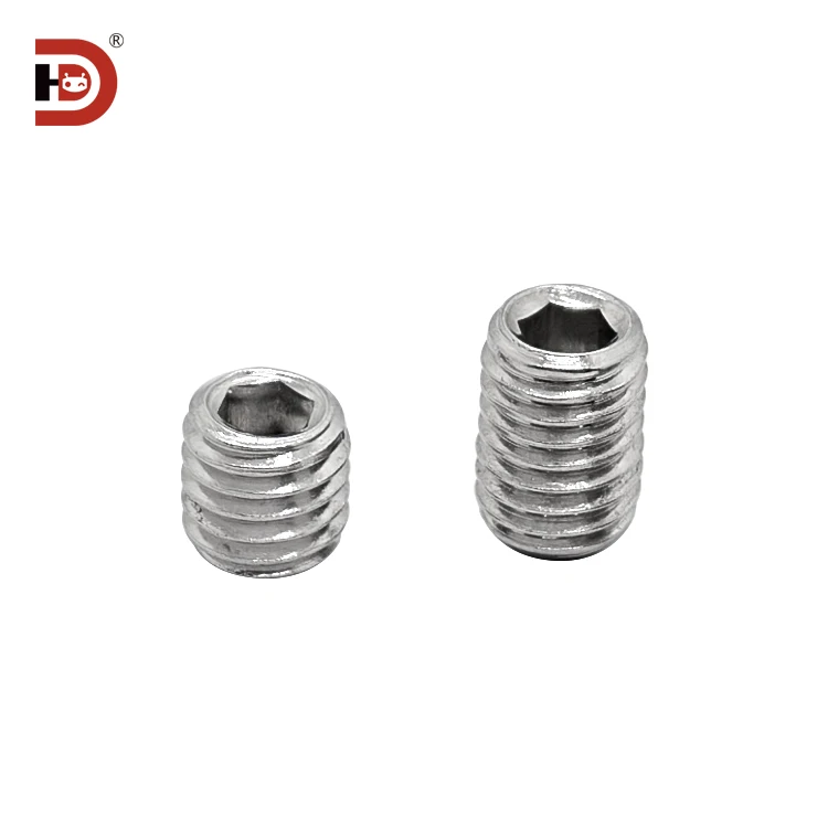 Stainless Steel Machine Rice Screw Corner groove Corner Piece Suitable for Headless Bolt High Hardness Top Screw details