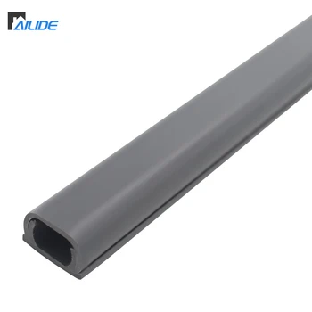 12x8 gray pvc cable trough with good insulation and fireproof performance