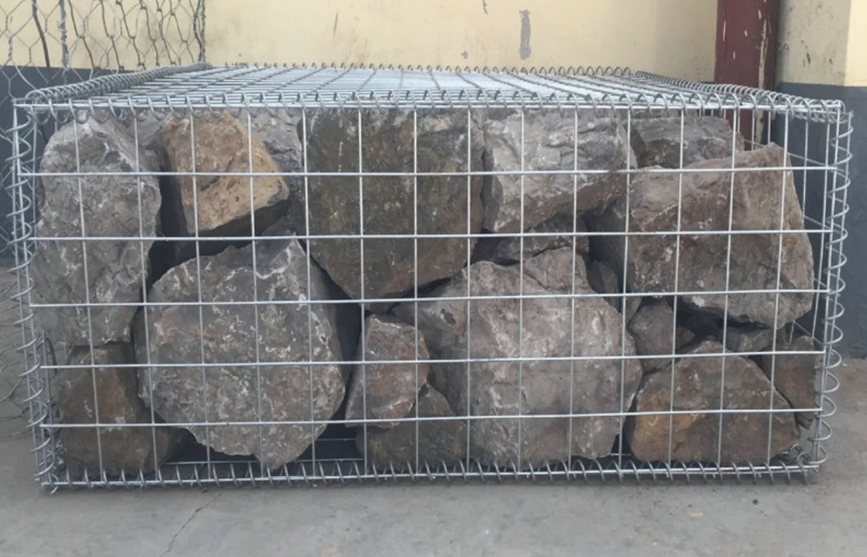 Hexagonal Galvanized Chain Link Fence Pvc Coated X Welded Gabion