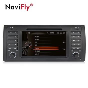 NaviFly 7" Wince 6.0 Car DVD Player Car Video Audio for BMW 5 series E39 X5 E53