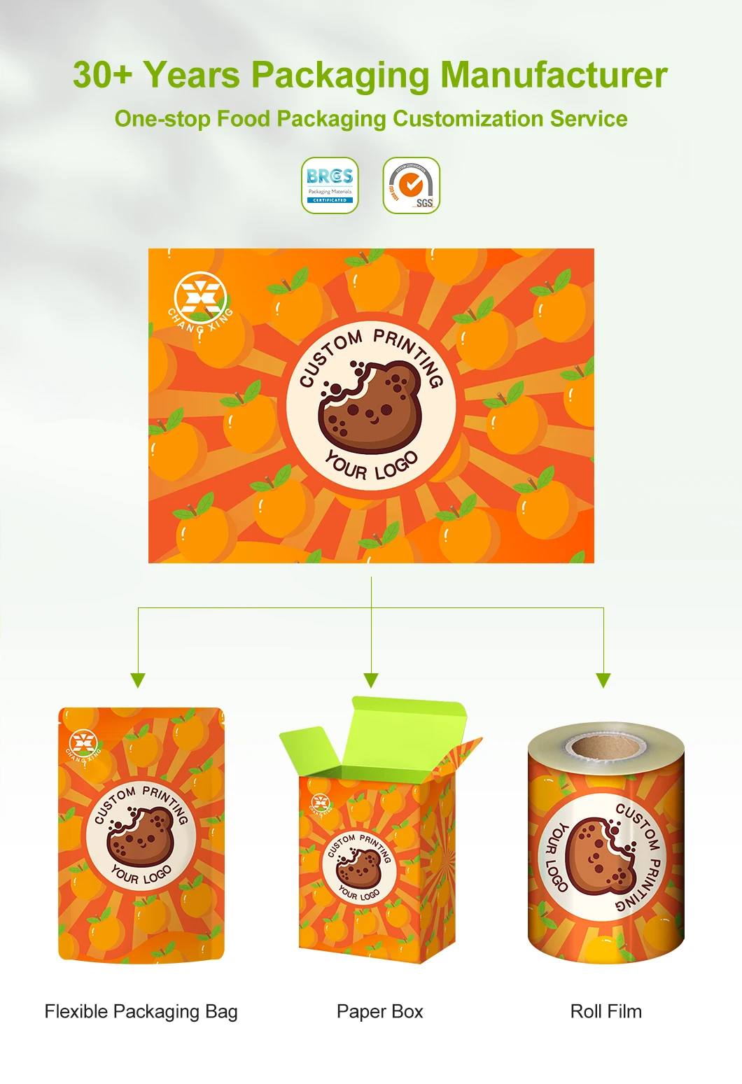 Custom Jelly Display Box with 300/350/400gsm Cardpaper Recyclable and Eco-friendly Shelf Ready Packaging Box