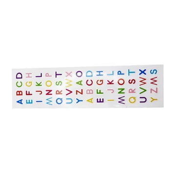 Basic alphabet sticker Q version manual ledger decorative material stickers waterproof lasting