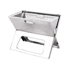 Outdoor Barbecue Portable Folding Camping Grill BBQ Grills Charcoal Grill Outdoor Wood Cooking