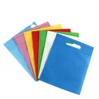 OEM Service Made In China D Cut Non-Woven Pocket T Shirt Eco Non Woven Shopping D Cut Non-woven Bags