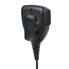 SM5 Waterproof Police 2 Way Radio Walkie Talkie Handheld Mic Shoulder Remote Speaker Microphone