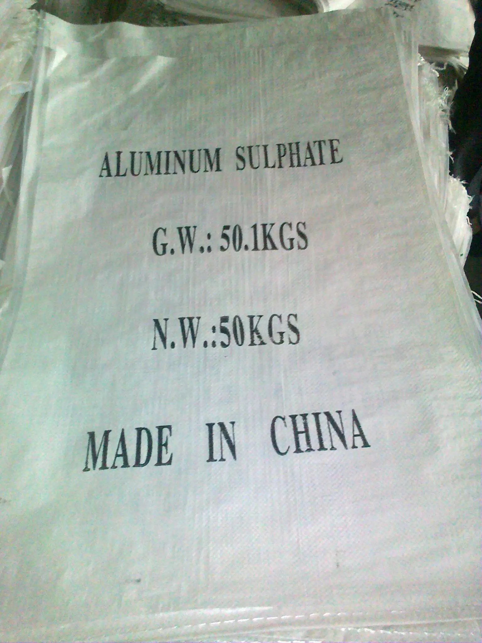 Factory Price 25kg 50kg Bag Water Purification Aluminum Sulfate For