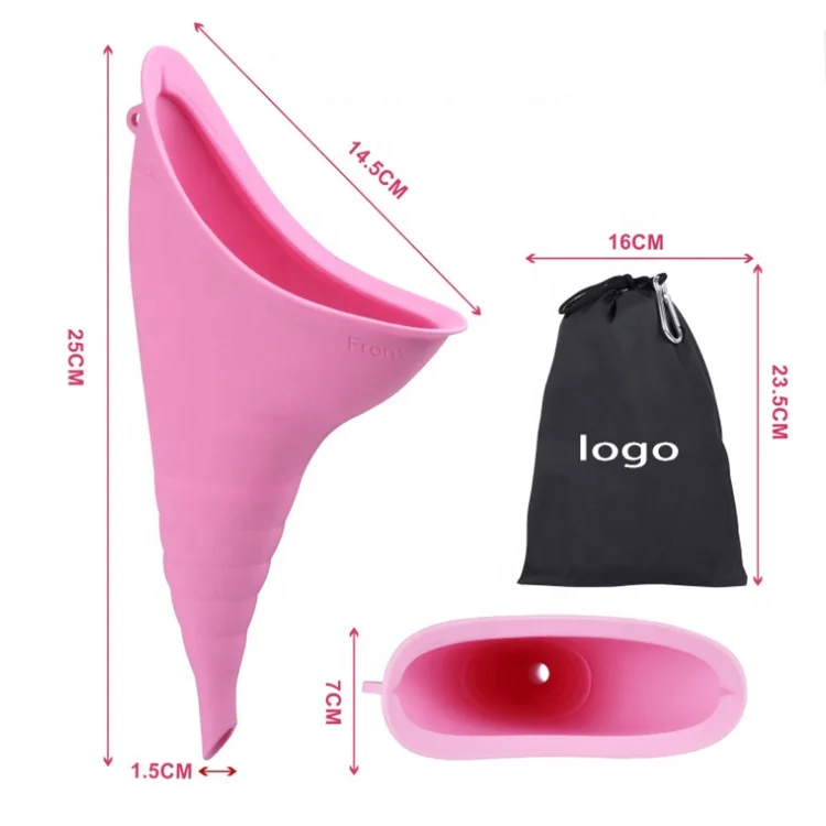 Travel New Version Reusable Women Pee Cup Urination Device Pee Funnel  Silicone Portable Female Urinal For She Pee Standing Up - Buy Urinals,Urine  Cup,Female Urinal Product on Alibaba.com