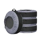 Tyre Cover Hot Sales High Quality Recycled Non Woven Polyester Oxford Car Tyre Cover Bag