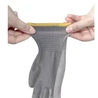 Cut Gloves Cut Resistance Glove Aibusiso Construction Work Stretchable Nylon Pu Coated Cut Resistant Gloves