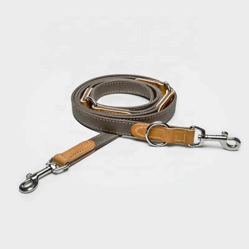 premium leather dog leashes