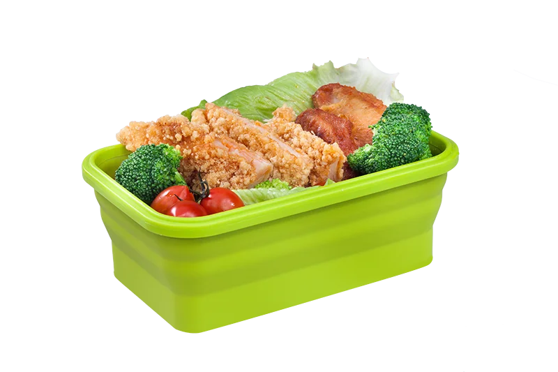 Customized Bento Lunch Box OEM & ODM Silicone Bento Lunch Box Wholesale Silicone Lunch Box