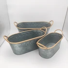 Emerald Garden YZS-Emerald MD Iron Flowerpot Emerald Type Flower Pots For Garden