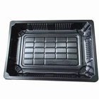 JY-1103 Wholesale Golden Tray Sushi Plate Custom Plastic Box Plastic Food Packing Container Box