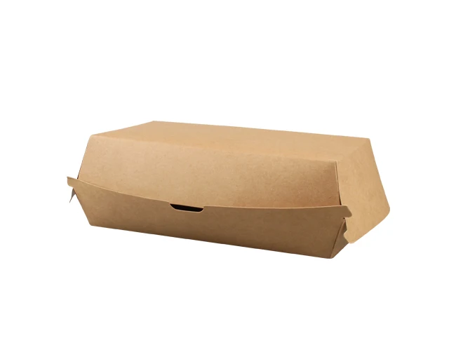 Wholesale Disposable Takeaway Hamburger Food Packaging Custom Printed with Logo Eco Friendly Food Packaging supplier