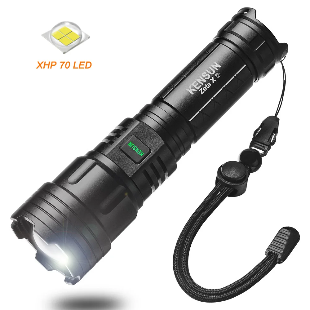 Usb Flashlight Rechargeable Outdoor Powerful Torch Portable Lighting For J3X1 