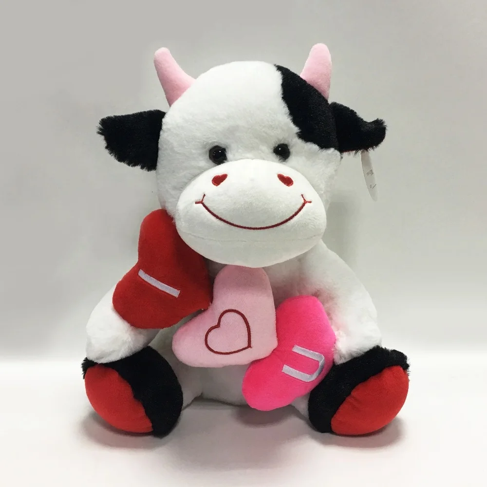 valentines day cute stuffed wholesale super soft plush animal