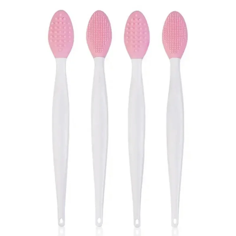 product womens fashionable silicone lip scrubber brush facial kit alphabet pattern for valentines day wedding makeup tools cleaner-1