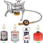 Burner Kongbo Ultralight Camping Stove Gas-powered Butane Burner W/ Carrying Bag Packing