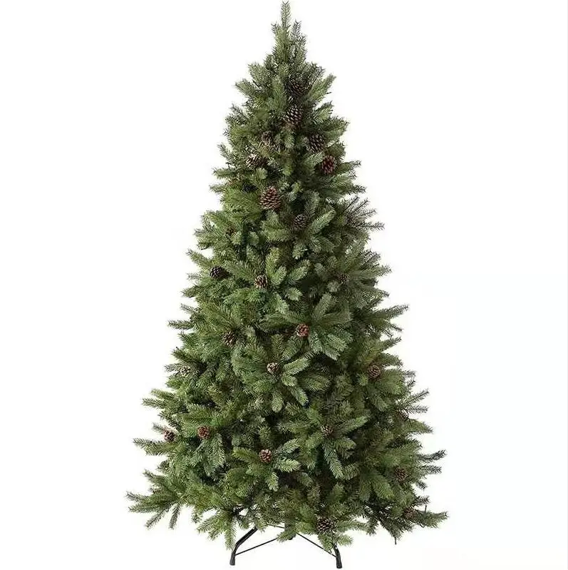 2024 Home Decoration Hot Sale 6ft Pre-Lit Snow Flocked Christmas Tree