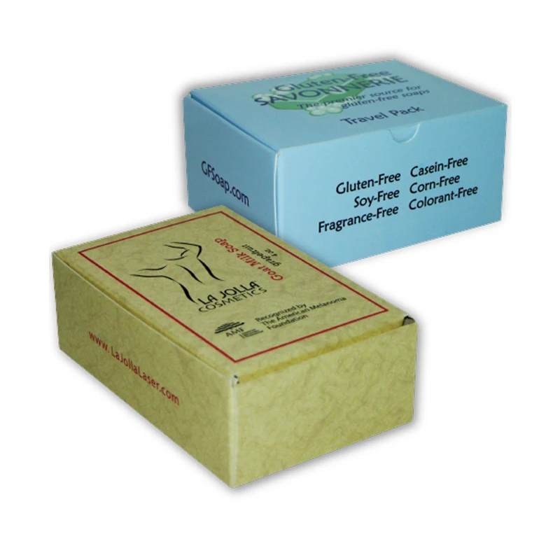 Custom Home Made Soap Boxes