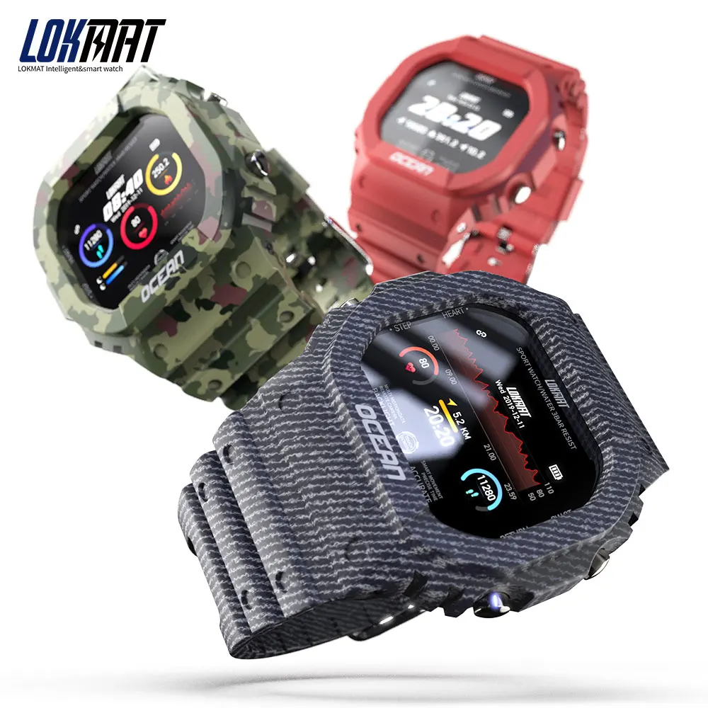 lokmat smartwatch ip68