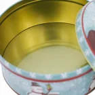 Box Gift Tin Biscuits Box Cute Christmas Mini Sweet Package Tin Box Candy Baking Cookies Biscuit Case Gift Tin Box
