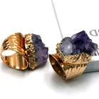 Amethyst Ring Wholesale Factory Price Natural Amethyst Ring Gemstone Jewelry For Man