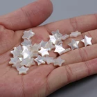 Beads Jewellery 10mm Natural Star Mother Of Pearl Shell Beads For Making Jewellery