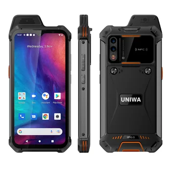 UNIWA W888 IP68 Waterproof NFC 6.3 Inch Rugged Smartphone 24MP/2MP Rear Double Cameras