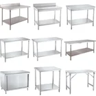 Stainless Steel Food Stainless Steel Kitchen Work Table - DuraSteel Commercial Food Prep Worktable