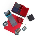 Factory Wholesale 600+ Yugioh Cards Storage Box Pu Leather Magnetic Closure Deck Box